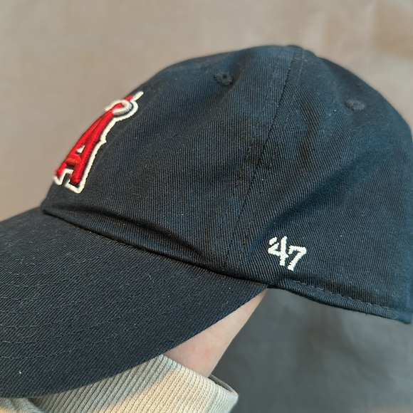 Angels 47 Clean Up Hat Navy Blue - Picture 2 of 6